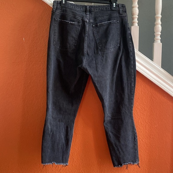 Abercrombie curve love black jeans straight 29/8 - Picture 5 of 5